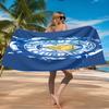 Leicester City Football Club Beach Towel Microfiber Beach Towel, Lightweight and Quick-Dry, for Summer Travel, Swimming Pool Fan Birthday Gift