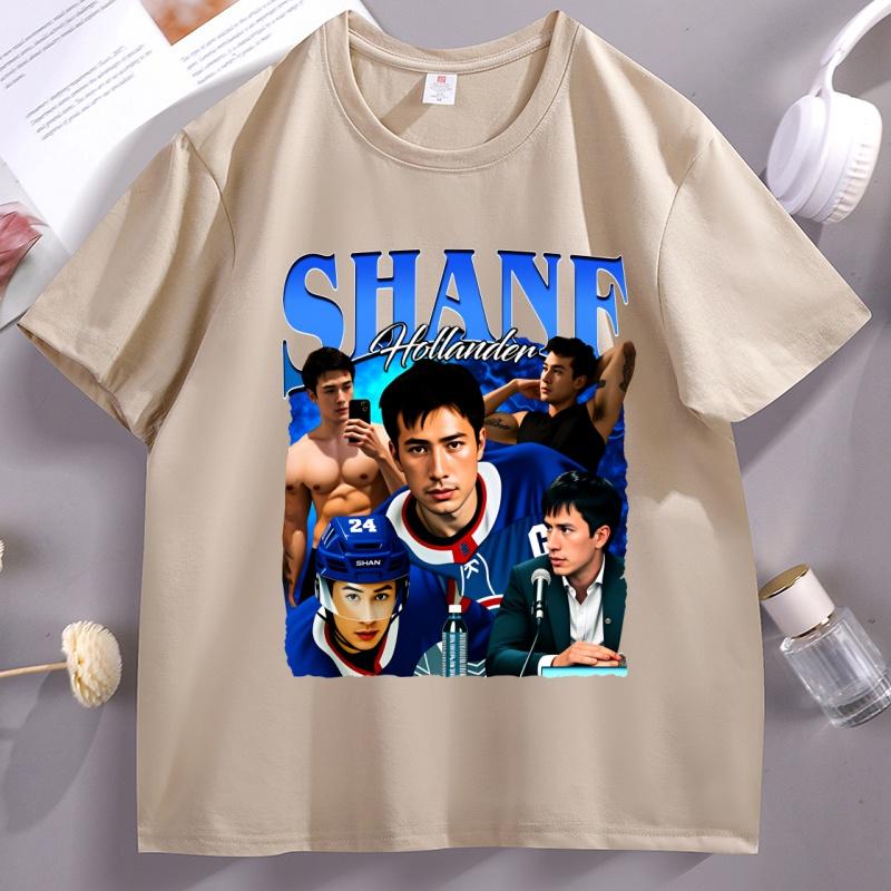 Connor Storrie Ilya Rozanov 90s Graphic T Shirts Hirt Heated Rivalry TV Series Hockey Tops Fashion Harajuku Kawaii T-shirt