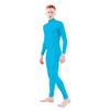 Мужской однотонный облегающий костюм Zentai для танцев