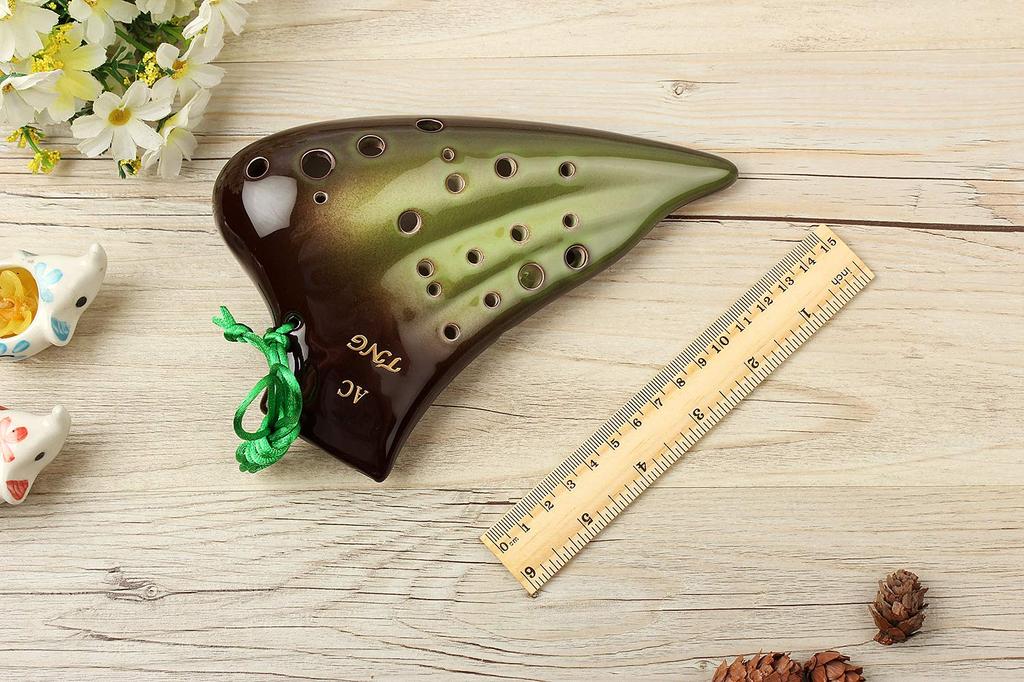 TNG Triple Alto Ocarina Green AC-3