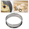 Кольца для кремпет Двойные раскатанные Формочки для тарта и фондана Инструмент для выпечки печенья Металлические Круглые для готовки