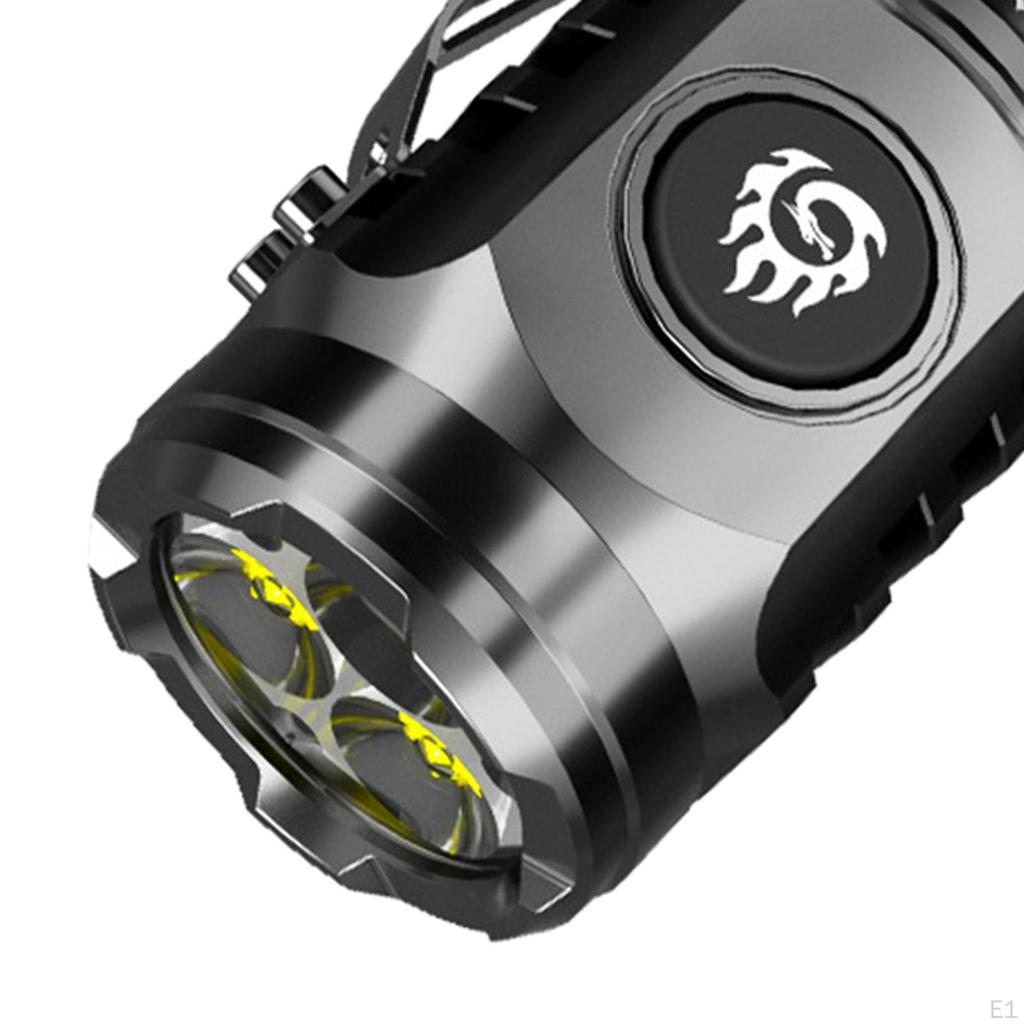 Мини ручной фонарик светодиодная лампа супер яркий перезаряжаемый фонарь для кемпинга