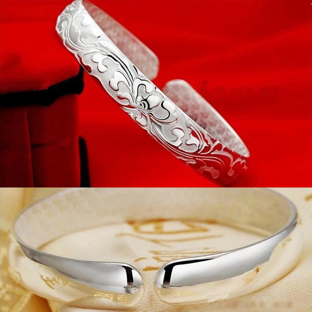 Женские украшения Браслет из стерлингового серебра Модный браслет-манжета Цепочные браслеты