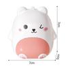 Cartoon Bear Drug Storage Case 5 Grids Mini Pill Organizer Portable Pill Dispenser Box  for Travel