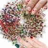 1000+ Patterns30 Sheets 3D Christmas Nail Art Stickers Decals, Kalolary 3D Self-Adhesive Nail Stickers Santa Claus Snowflake Snowman Christmas Bell