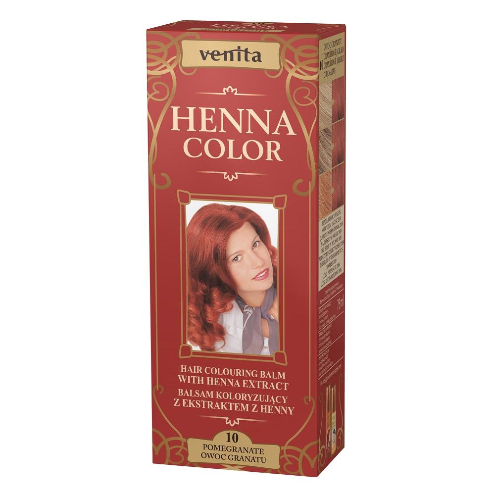 Venita Natural Henna Color Tint with Pomegranate Essence - 75ml