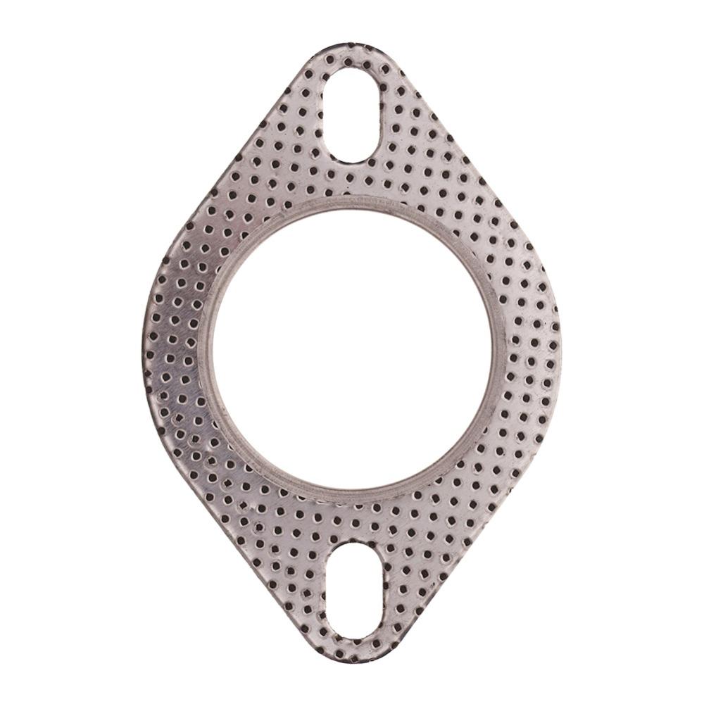 1Pcs 2-Bolt Hole 2.0'' inch High Temperature Exhaust Gasket Turbo Flange 53mm Reinforced Car Accessories Engine Gaskets 6