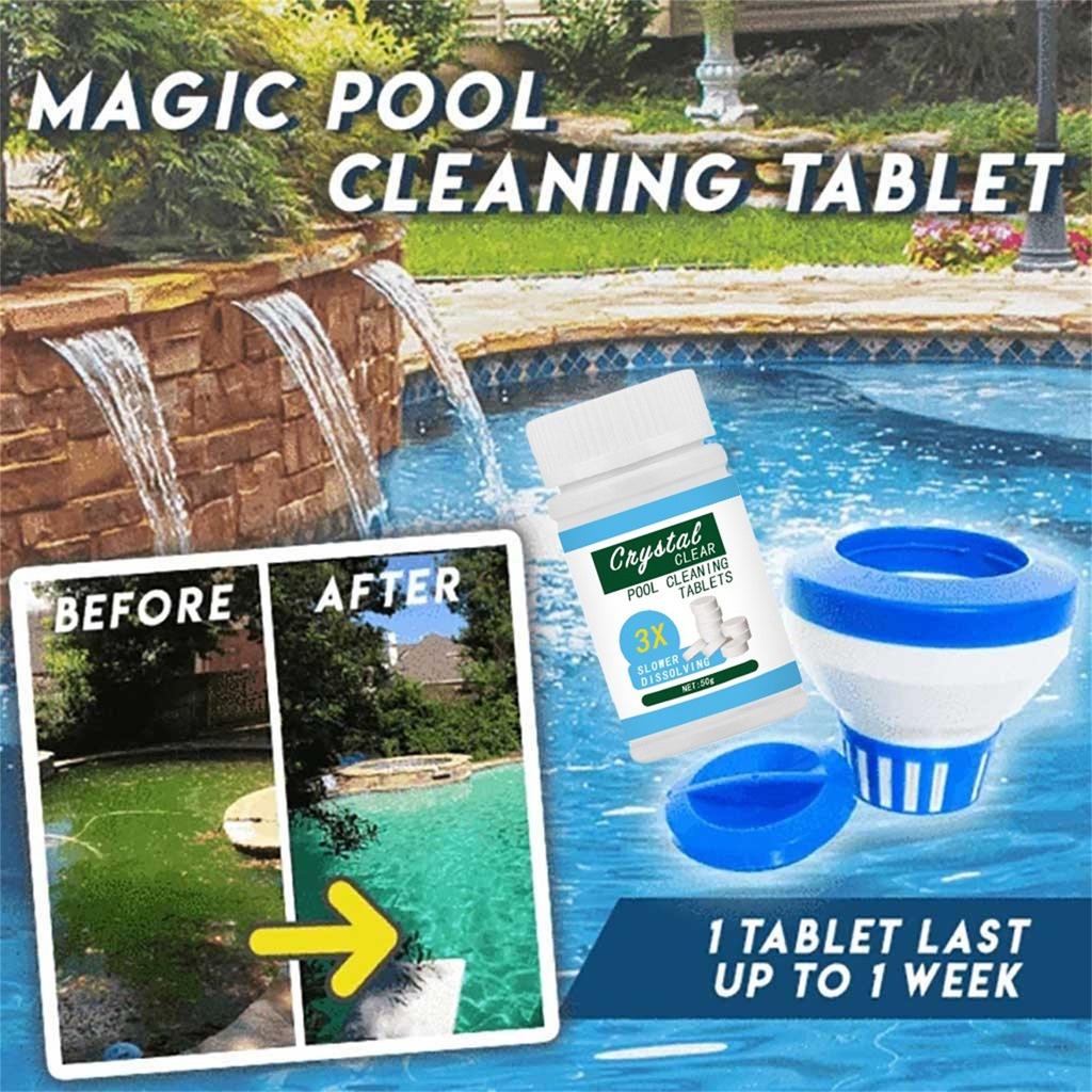 Pool Cleaning Tablet Effectively Guard Against Blgae And Other Organism