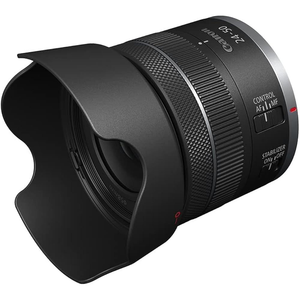 Объектив Canon RF24-50mm F4.5-6.3 — это широкоугольный объектив STM для полнокадровых беззеркальных камер Canon с байонетом RF...
