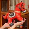 Traditional Chinese Zodiac Year of Horse Plush Toy Chinese Zodiac Stuffed Pony  Home Decor
