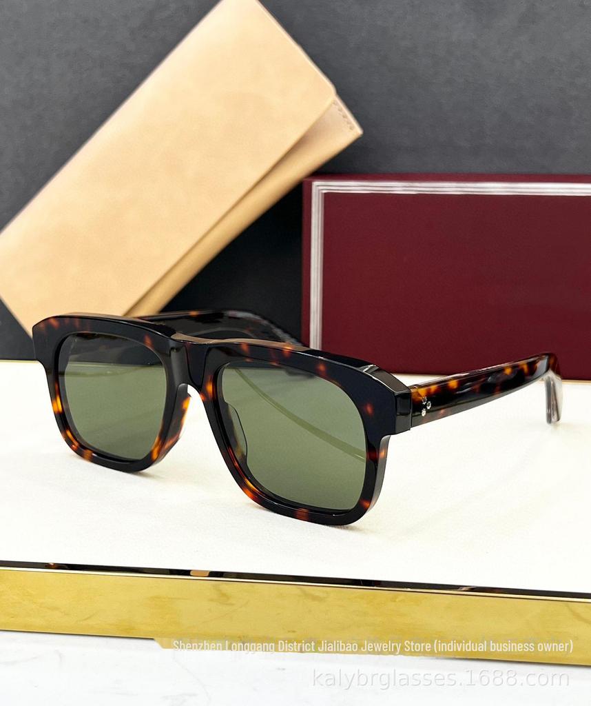 Солнцезащитные очки JACQ JMM Yves High-End в квадратной оправе в стиле ретро для мужчин и женщин