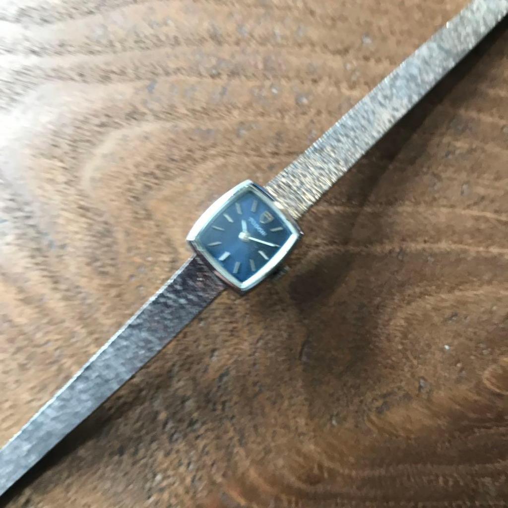 Used Tudor Ladies, Genuine Import, Rare Caseback Sticker, Vintage