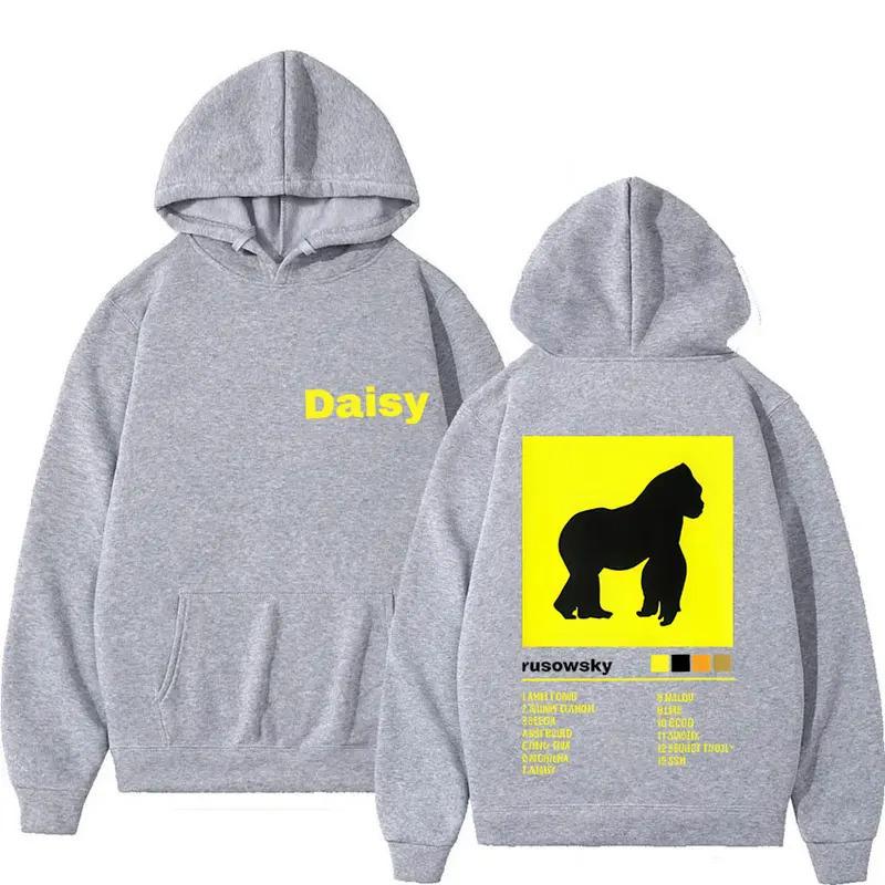 Худи с графическим принтом Rapper Rusowsky Daisy Tour Me
