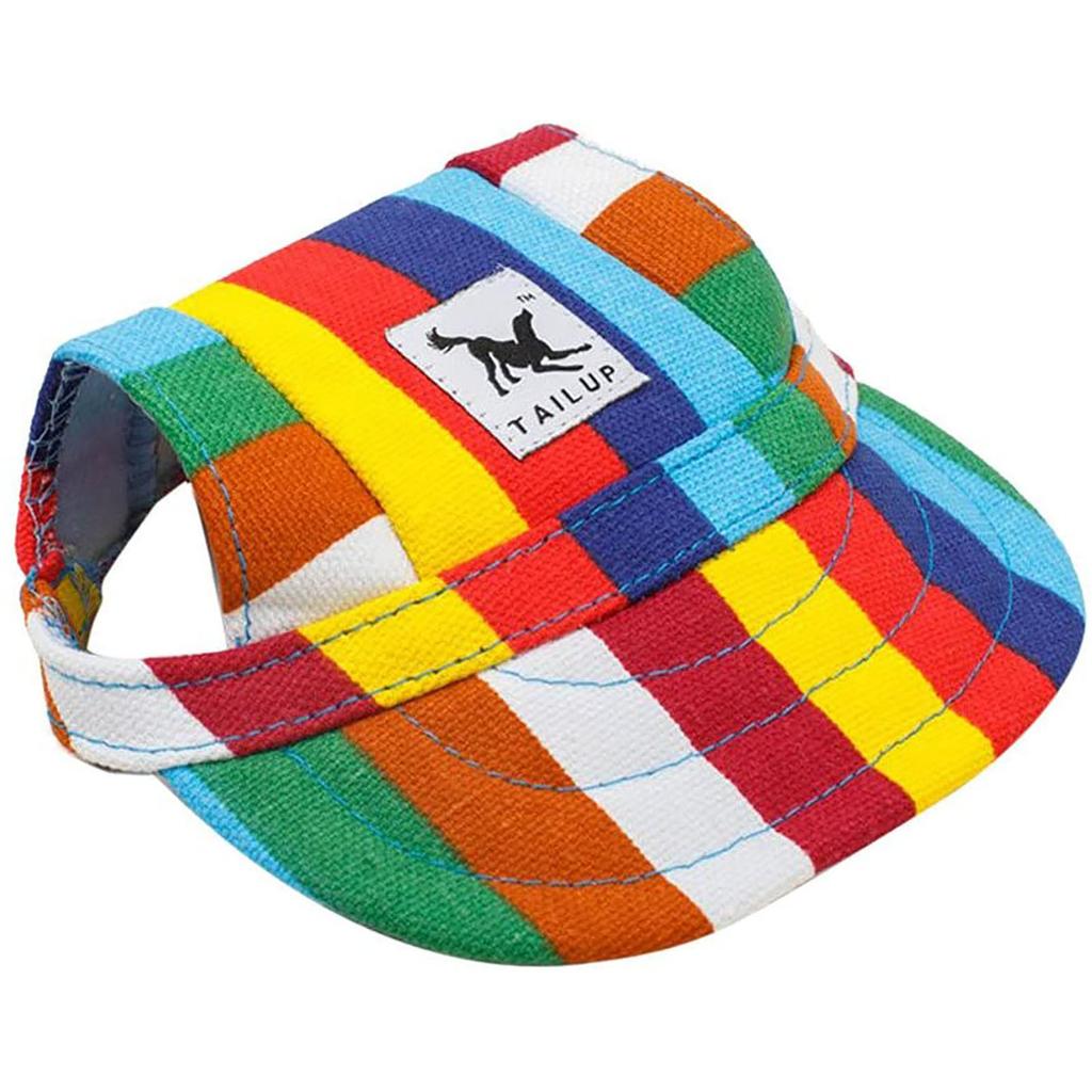 Small Pet Summer Canvas Cap Dog Baseball Visor Hat Puppy Outdoor Pet Cap