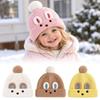 Warm Ear Protection Cap Windproof Toddler Warm Hat Cute Kids Cap  Winter