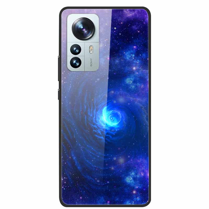 Чехол для Redmi Note 12S Закаленное Стекло Жесткая Задняя Крышка для Xiaomi Redmi Note 12 Note12 Pro 4G 5G Чехлы для Телефона Note12S 12 S 12Pro