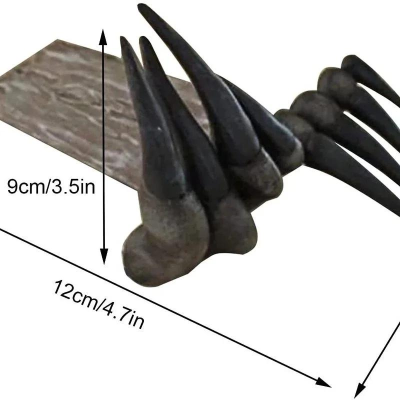 Взрослый триллер рука демона Хэллоуин ужас закладка дьявольская лапа смола поделки настольное украшение орнамент школьные принадлежности