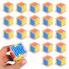 3D Maze Mini Cube 3D Maze 3D Puzzle Toy Prize Maze Cube Keychain Festival (40 Pieces)