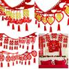DIY Chinese Marriages Hanging Banner Chinese Style Wall Ornament New Year Party Decorations