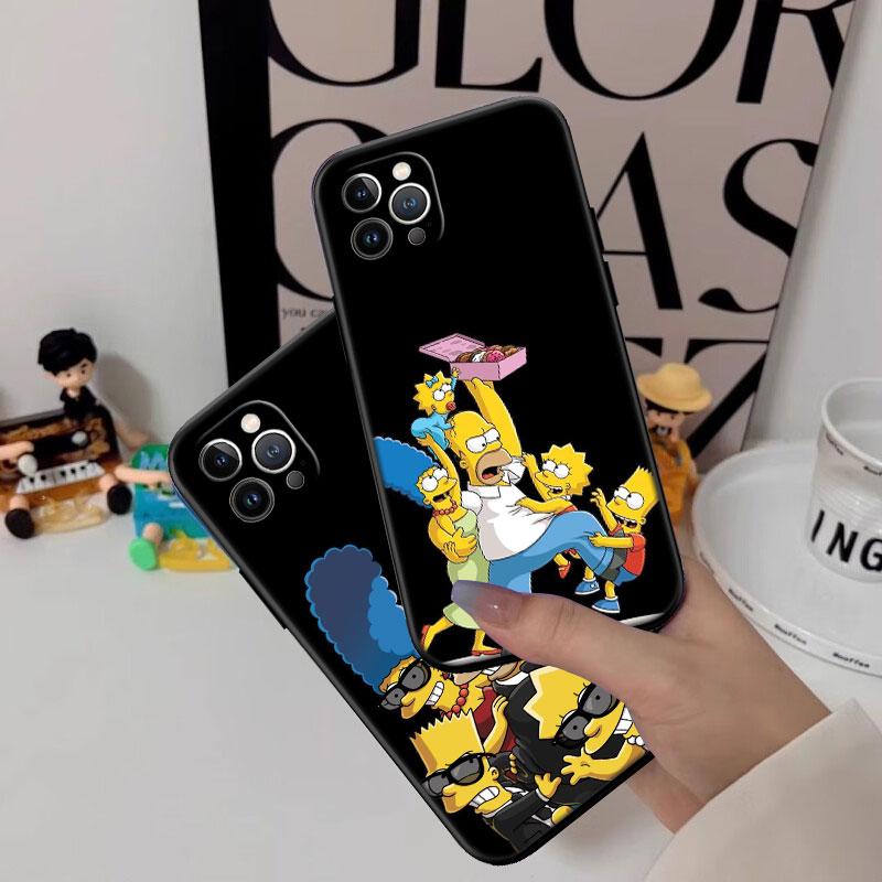 S-Simpsons Shell Phone Case for Samsung Galaxy Note 10 20 S23 S24 S25 Ultra FE Plus Edge Lite A02S A35 A07 A17