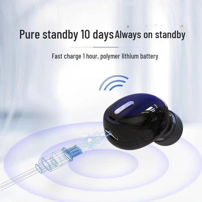 Настоящие беспроводные Bluetooth-наушники с очень длительным временем работы от аккумулятора для игр, спорта, учебы и вечеринок