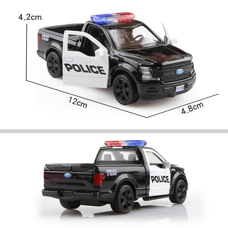 Police Car Series Volkswagen Mercedes Benz Dodge Lamborghini McLaren Ford Chevrolet Corvette Diecasts & Toy Vehicles RMZ City 1:36 Alloy Model