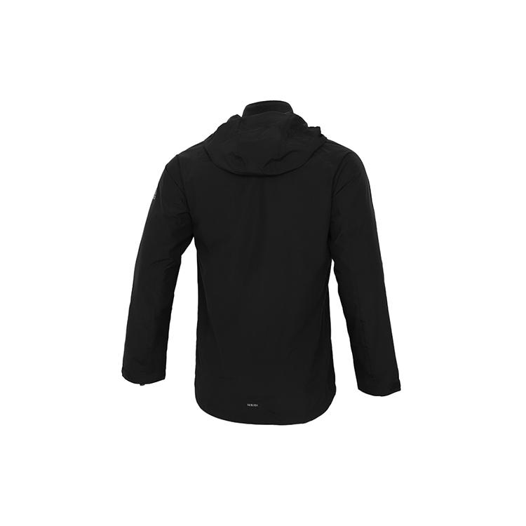 adidas Куртки Мужские Черные С Капюшоном Умеренные Другие GF0019