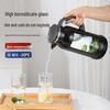 FUGUANG Borosilicate Glass Pitcher with Handle and Tea Infuser