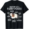 Anatomy Of A Furry Potato - Guinea Pig T-Shirt