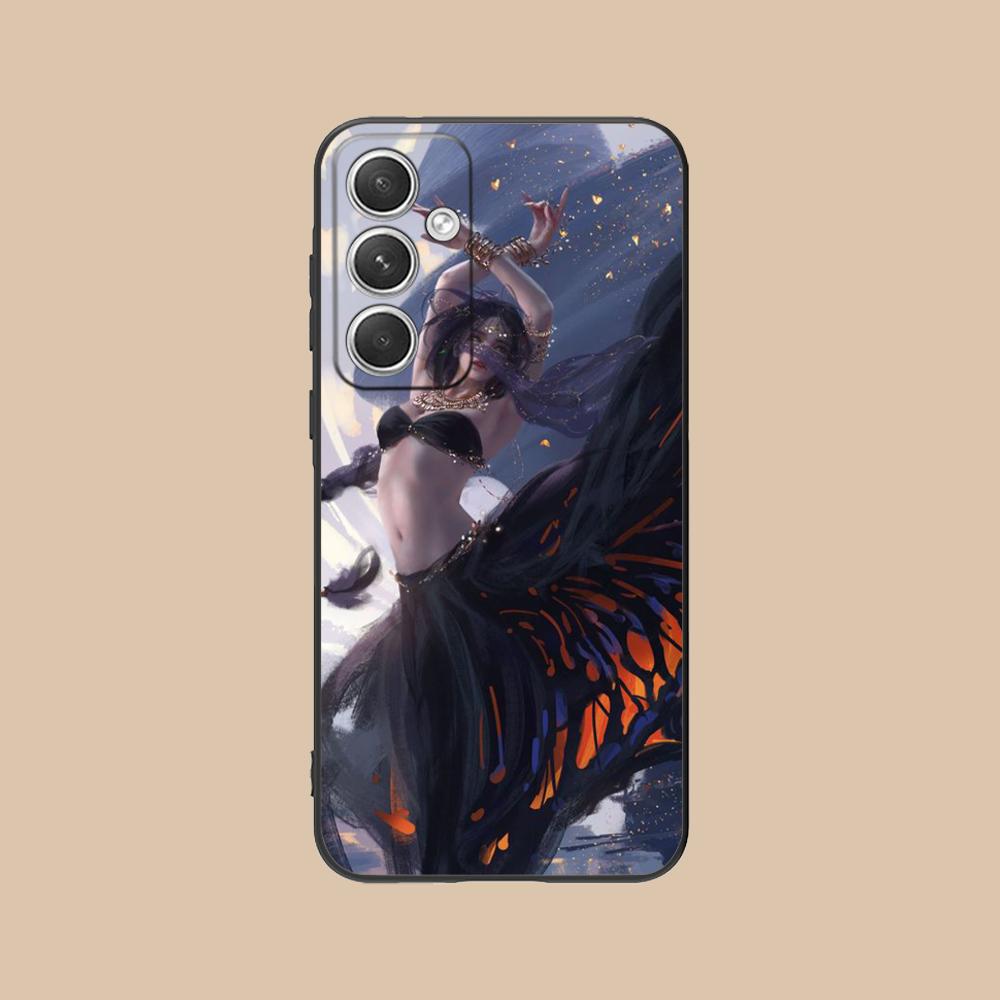 Аниме Чехол Ghostblade для мобильного телефона Samsung Galaxy S26 S25 S24 S23 S22 S21 S20 Note20 Plus FE Ultra Цветной Чехол Роскошный