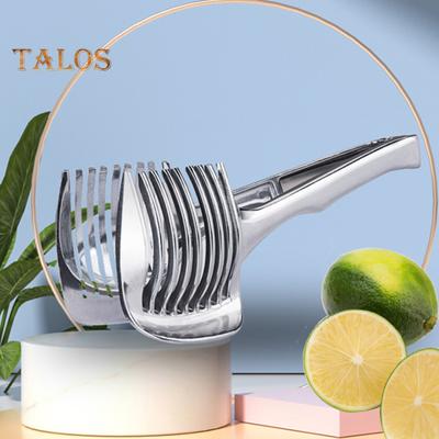 Овощерезка для томатов, круглый инструмент для нарезки лимонных яиц, портативные круглые щипцы для фруктов, держатель для лука, бытовой кухонный режущий инструмент для апельсинов