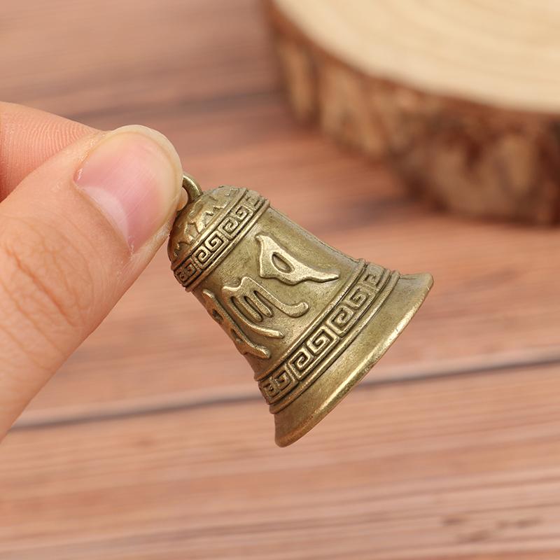 Сплав ретро три льва колокольчик ветряная музыка подвеска для автомобиля антикварный колокольчик мини скульптура молитва Гуаньинь колокольчик шуй фэн колокольчик