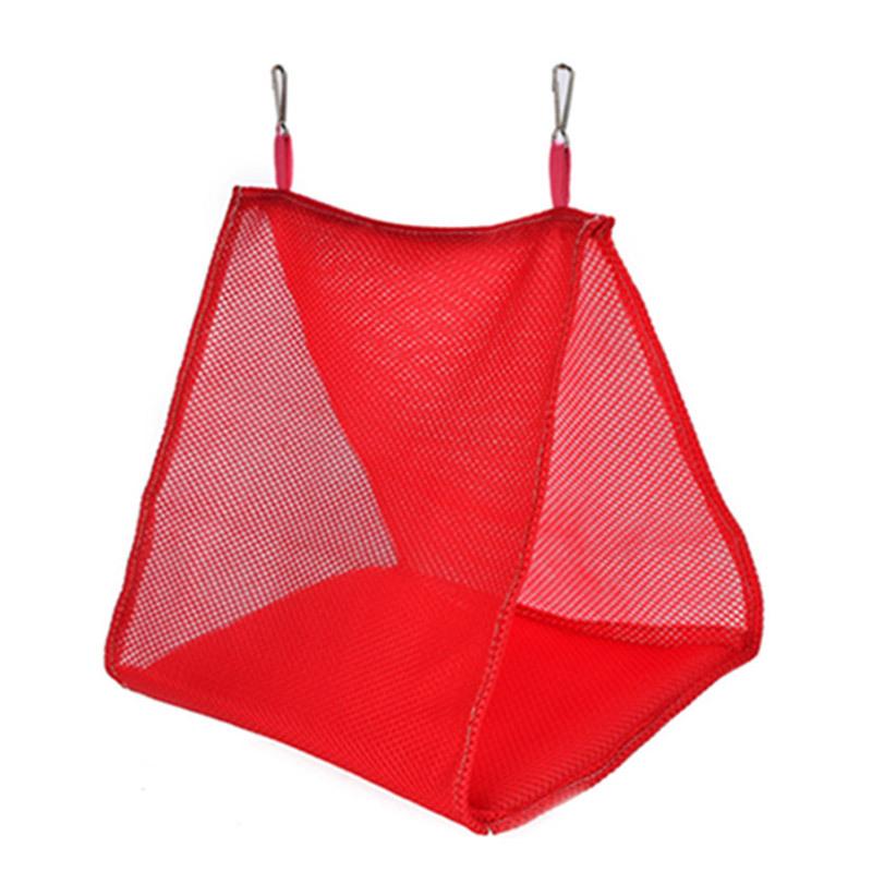 Pet Bird Summer Mesh Hammock Breathable Parrot Nest Hammock Cute Parrot Hanging Hammock