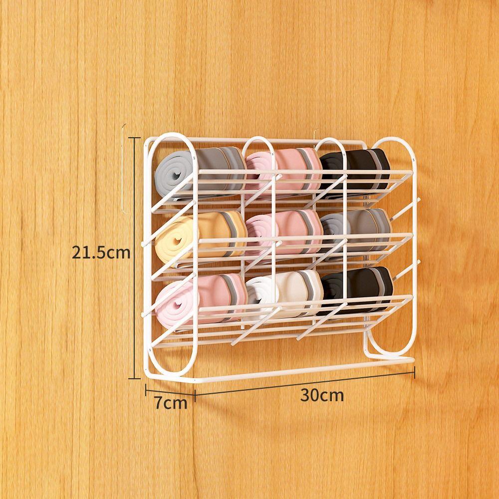 Iron Underwear Sock Organizer No-Punch Sock Storage Hanging Rack Underwear Storage Rack for Home