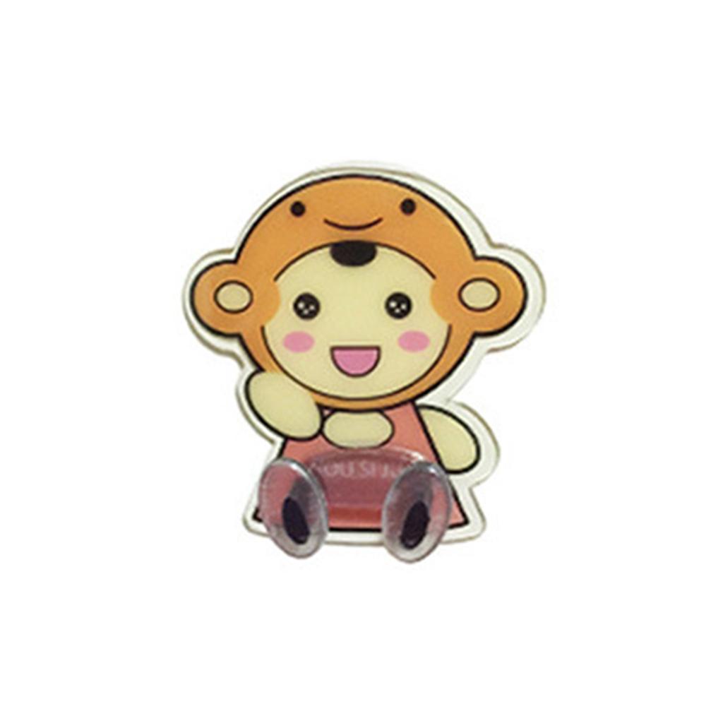 Wall Hangers Animal Pattern PET ABS Material Stable Load Bearing Self Adhesive Hooks for Office for Power CordChicken