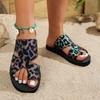 New Women'S Casual Stylish Large Size Flat Sandals, New Women'S Fashionable Casual Flat Slippers.