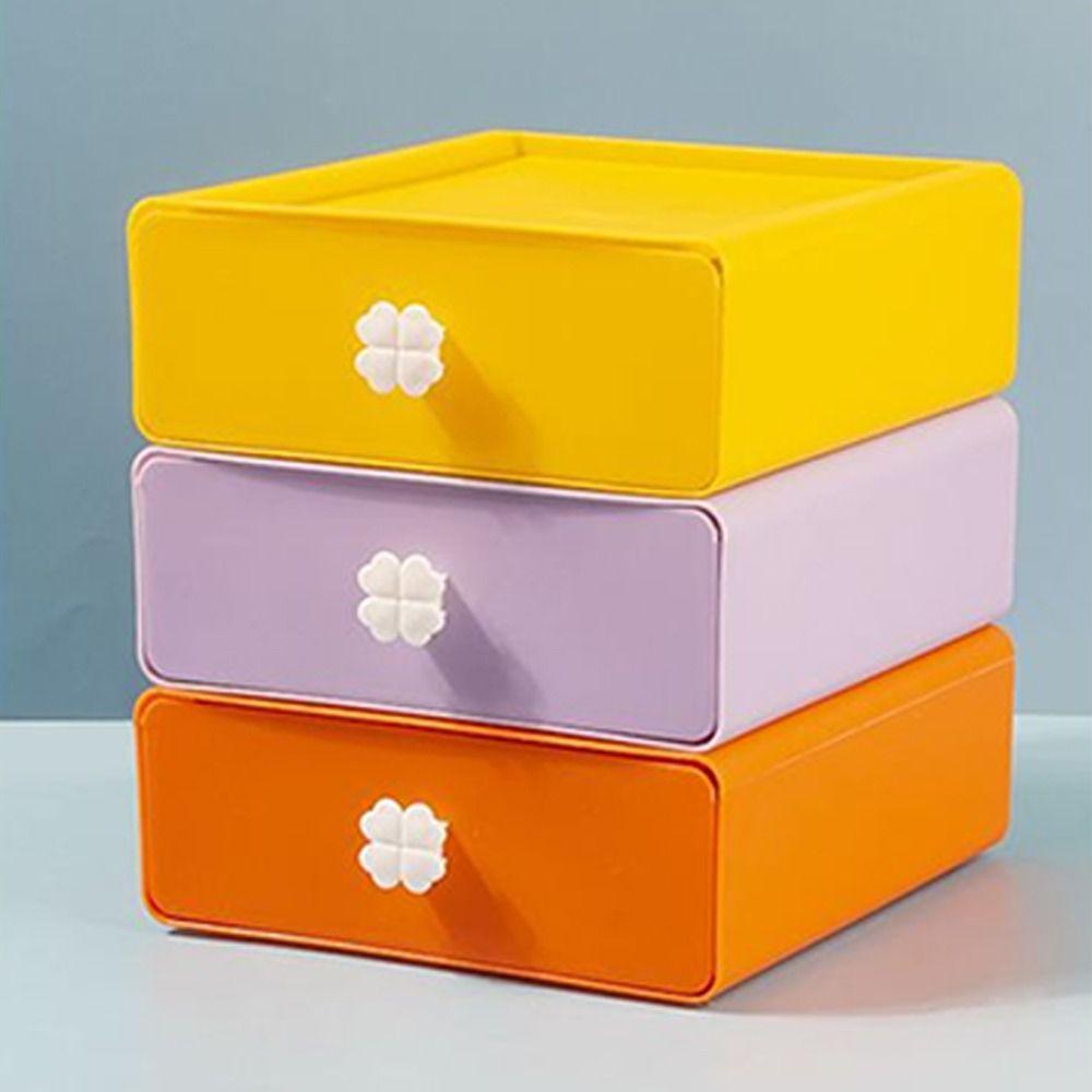 Органайзер для стола Macaron, штабелируемые настольные ящики для хранения, ящик для домашнего офиса