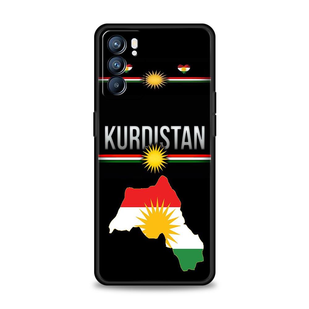 Чехол для телефона с флагом Курдистана K-Kurdistan для Oppo Reno13 Reno12 Reno11 F Reno10 Pro A54 5G Find X5 A53 A52 A9 A17 A78 4G A79 A80 A98