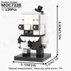 MOOXI Horror Movie Clown Demon Brickheaded Models MOC Bricks DIY Assembled Building Blocks Figure Toy Collection Decoration Gift