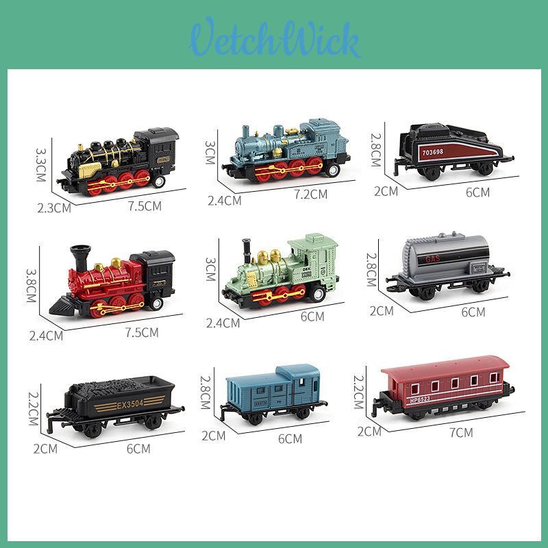 Timeless Design Mini Steam Smoke Train Set Model Wonderful Christmas Gift For Kids