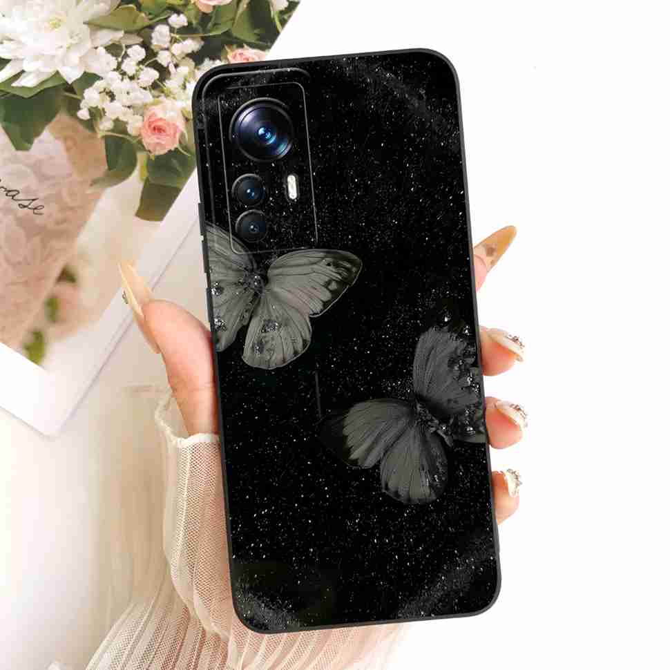 For Xiaomi Mi 12T Case 22071212AG Cute Cartoon Cat Panda Silicone Back Cover For Xiaomi Mi 12t Bumper Phone Cases Fundas