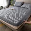 Hot Sale Waterproof Fitted Sheet with Elastic Band Quilted Mattress Protective Cover Dustproof Bedspread Hotel