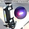 Tricolor 7 Modes Light Bicycle Rear Light Waterproof Bike Light COB USB Rechargeable Mtb Bike Taillights For Cycling Safety