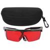 Portable PC Eye Laser Protection Glasses Laser Safety Anti Laser Glasses(Red)