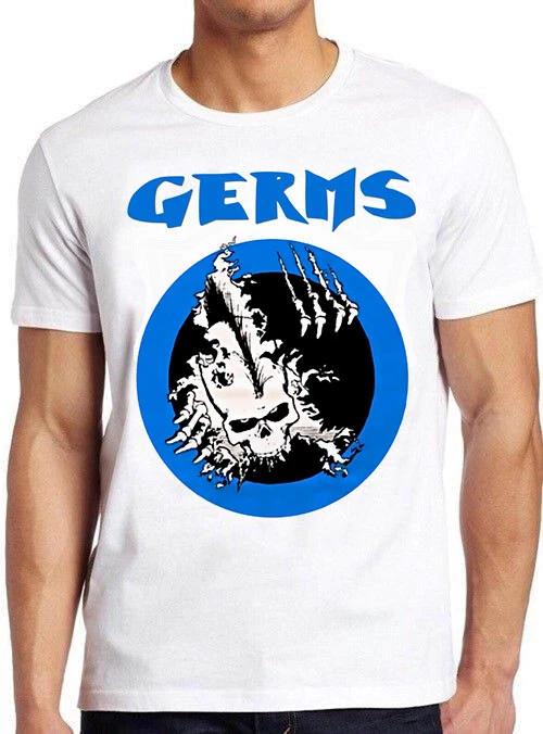 The Germs Панк-рок Музыка Топ Подарок Футболка T-Shirt 118