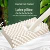 Thailand Children's Latex Neck Support Pillow - Wolf Tooth Design