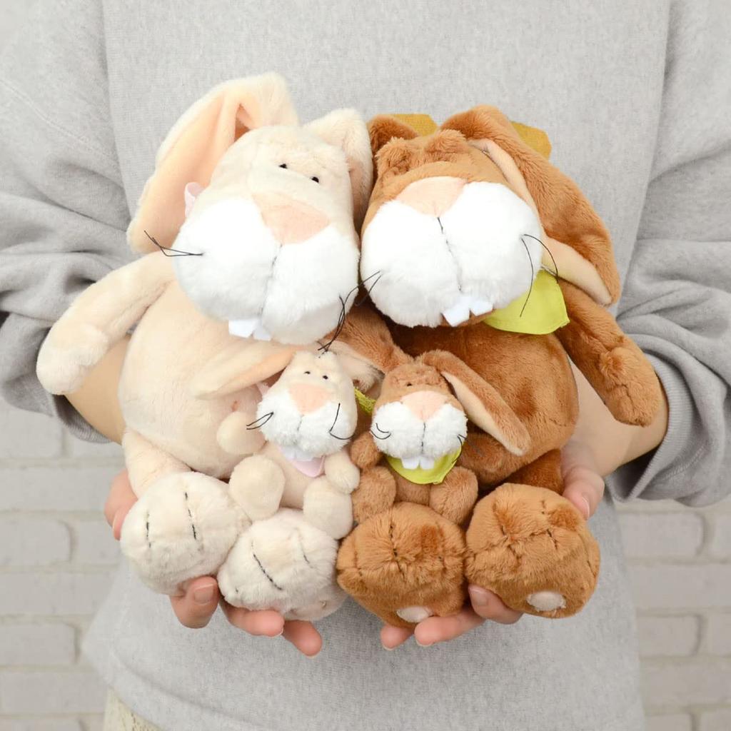 Мягкая игрушка NICI Весенний кролик, Милый и уродливый питомец, Подарок, Бежевый, 25см