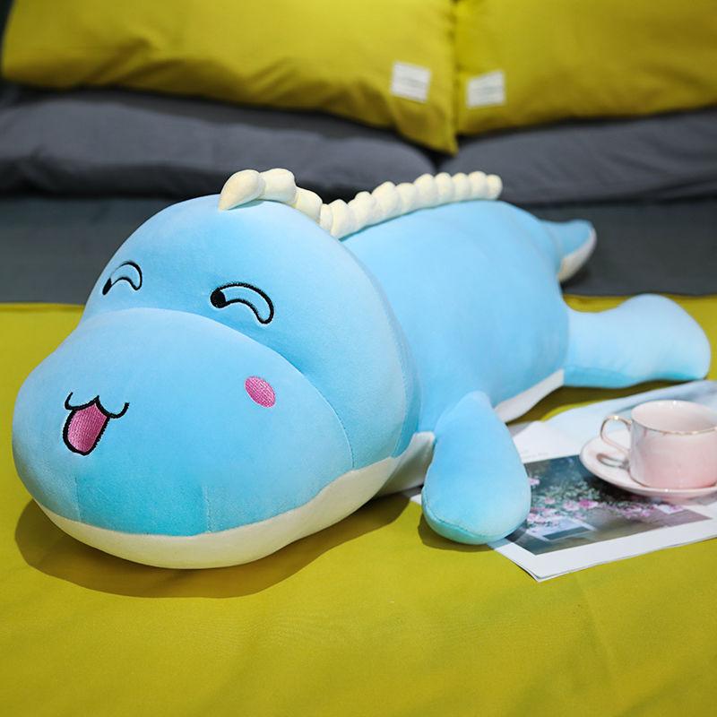 Плюшевая игрушка-динозавр, кукла, спящая с тобой на кровати, подушка, милая кукла для девочек, большая тканевая кукла, подарок на день рождения