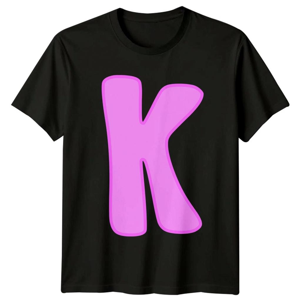 Letter L Initial Alphabet Men Women Graphic Tee Unisex