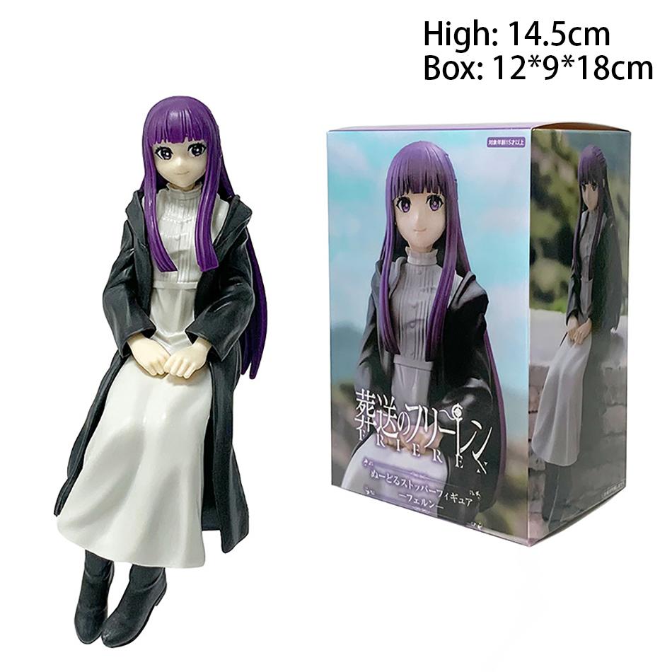14.5см Аниме Sousou no Fern Фигурка Стоппер для лапши Фрирен: За пределами путешествия Модель Фрирен Игрушка Подарок Коллекция Фигурка